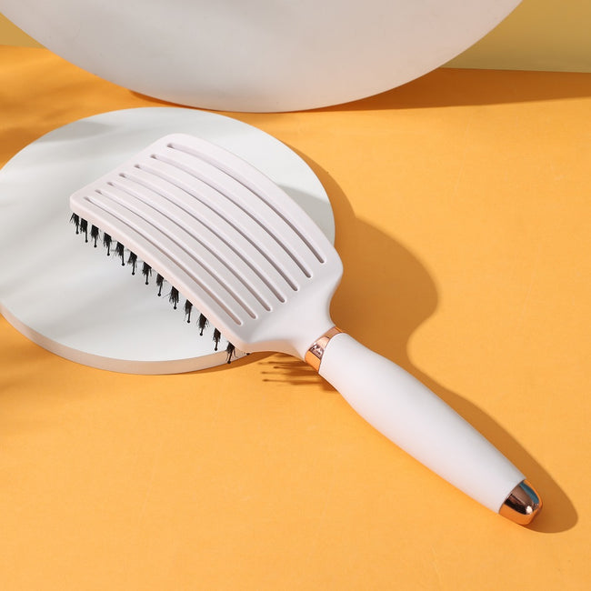 Sister Young Ovia Hair Brush szczotka do włosów z włosiem dzika Nude