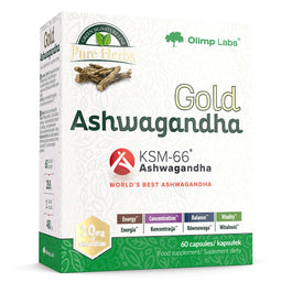Olimp Labs Gold Ashwagandha suplement diety 60 kapsułek