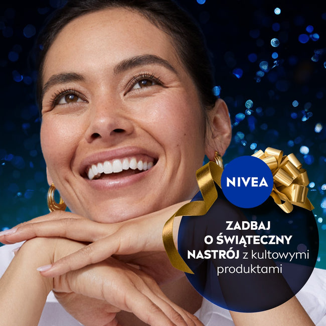 Nivea Hyaluron Heroes zestaw serum wypełniające 15ml + krem anti-age na dzień SPF30 50ml + nawilżający balsam do ust 4.8g