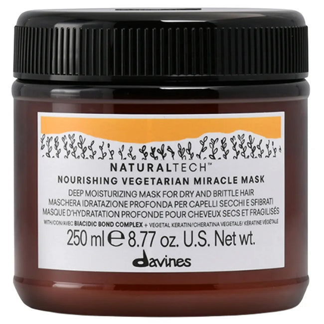 Davines Naturaltech Nourishing Vegetarian Miracle Mask odżywcza maska do włosów suchych i osłabionych 250ml
