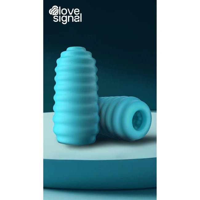 Dream Toys Love Signal Hands-On Pleasure masturbator Blue