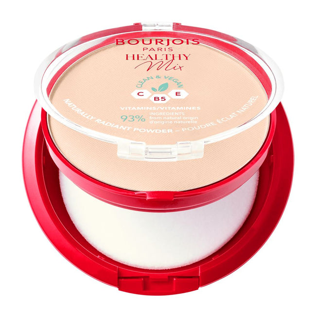 Bourjois Healthy Mix Clean wegański puder matujący