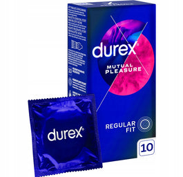 Durex Mutual Pleasure prezerwatywy z wypustkami 10szt