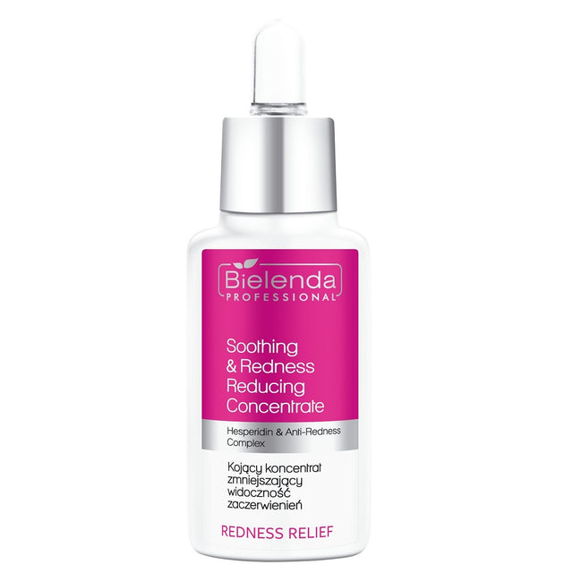 Bielenda Professional Redness Relief kojący koncentrat zmniejszający widoczność zaczerwienień 30ml