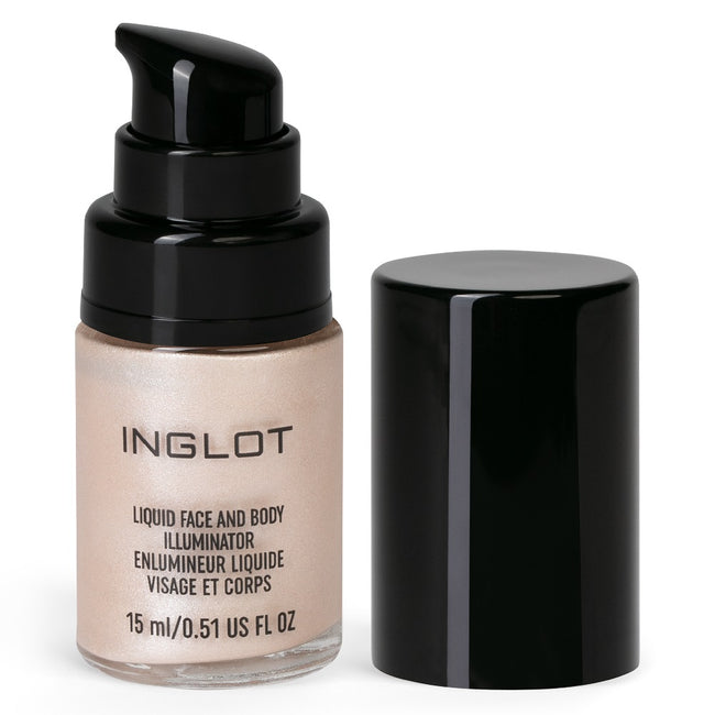 Inglot Liquid Face & Body Illuminator rozświetlacz do twarzy i ciała w płynie