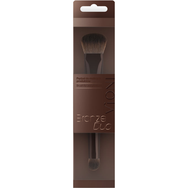 Vioni Bronze Duo pędzel do produktów mokrych dwustronny