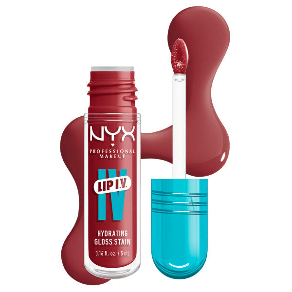NYX Professional MakeUp Lip I.V. nawilżająco-pigmentujący błyszczyk do ust