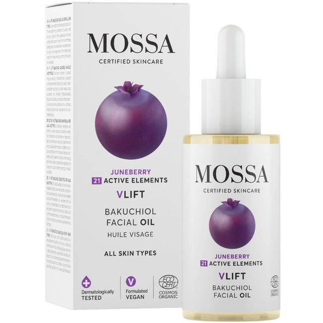 MOSSA V-lift olejek do twarzy z bakuchiolem i owocem czeremchy 30ml
