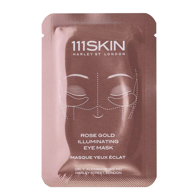 111Skin Rose Gold rozświetlająca maska pod oczy 8x6ml