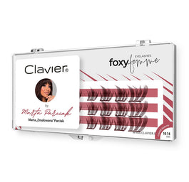 Clavier Foxy Femme by Marta „Zmalowana” Parciak kępki rzęs – efekt foxy eyes