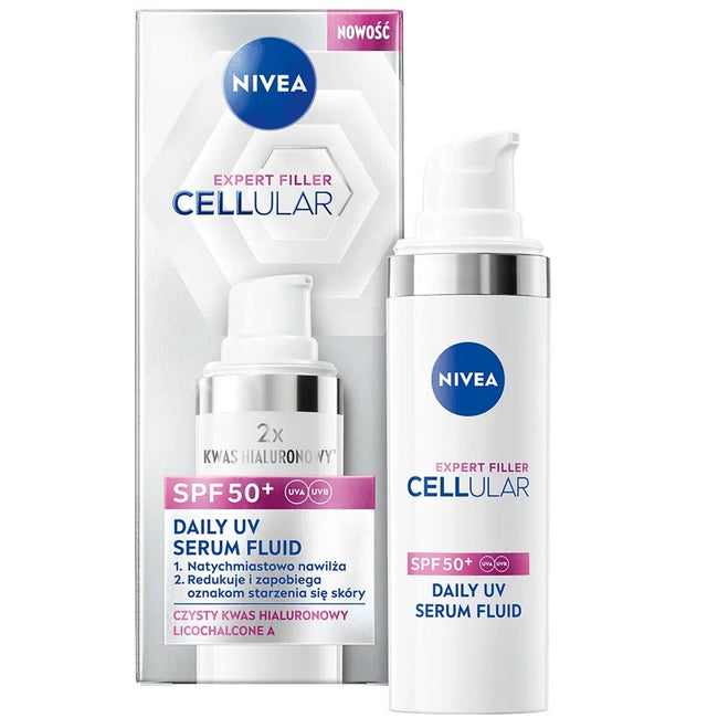 Nivea Cellular Expert Filler SPF50+ daily UV serum fluid 30ml
