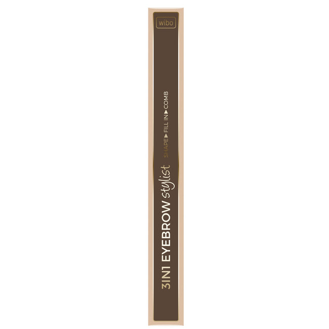 Wibo 3in1 Eyebrow Stylist kredka do brwi z grzebykiem