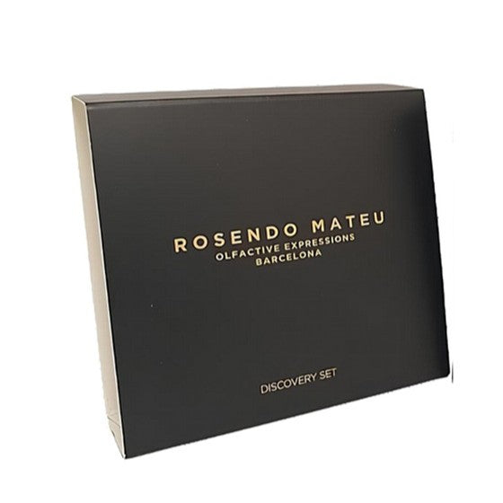 Rosendo Mateu Olfactive Expressions zestaw No 1 Bergamot Tea Leaf Sandalwood woda perfumowana +No 2 Citrus Wood Suede Leather woda perfumowana + No 3 Neroli Iris White Musk woda perfumowana spray 3x5ml
