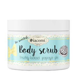 Nacomi Cukrowy peeling do ciała świeże ciasto z papają 200g