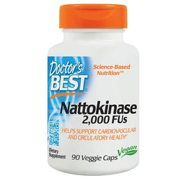 Doctor's Best Best Nattokinase 2000 Fus suplement diety 90 vege kapsułek