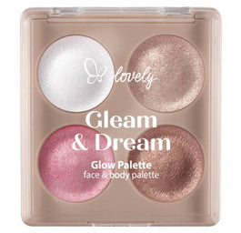 Lovely Gleam & Dream Glow Palette paleta rozświetlaczy do twarzy i ciała 10g