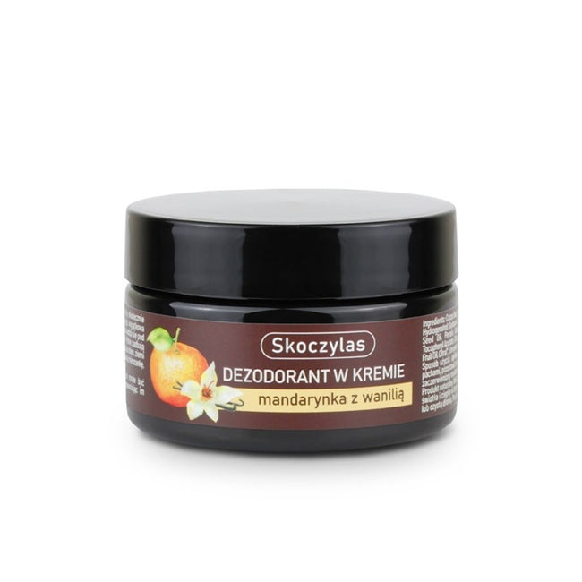 Skoczylas Dezodorant w kremie bez soli aluminium Mandarynka z wanilią 60ml