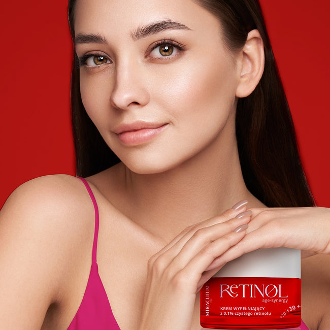 Miraculum Age-Synergy Retinol krem wypełniający na noc z 0.1% czystego retinolu 50ml
