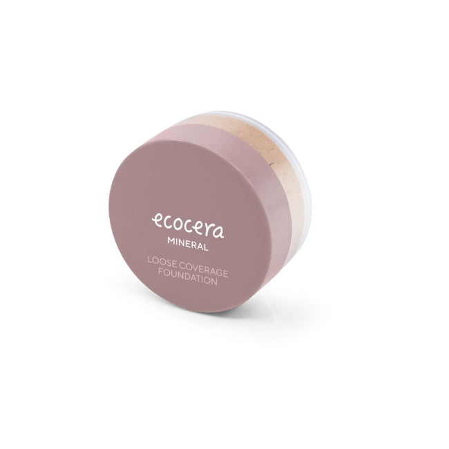 Ecocera Sypki podkład mineralny kryjący chłodny