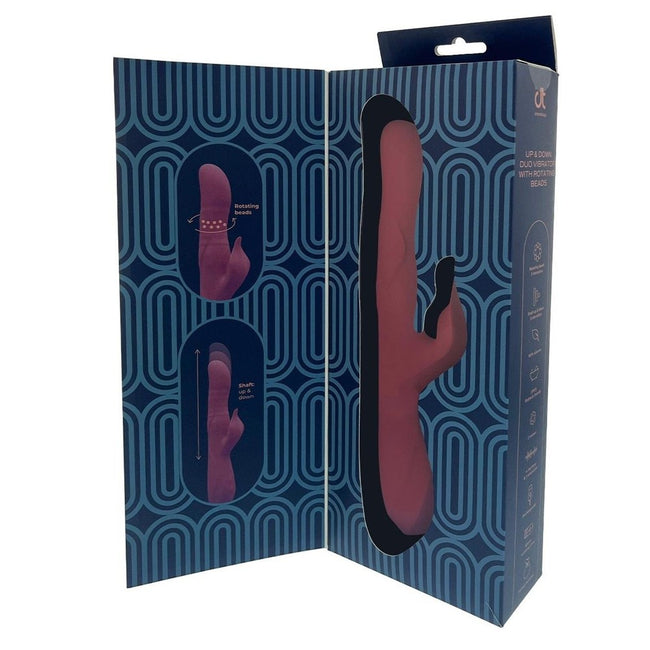 Dream Toys Pulz Morgan Up And Down Duo Vibrator wibrator Red