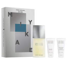 Issey Miyake L'Eau d'Issey Pour Homme zestaw woda toaletowa spray 125ml + żel pod prysznic 50ml + balsam po goleniu 50ml