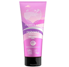 Hairy Land Odżywka proteinowa do włosów wysokoporowatych Wegański Len 200ml