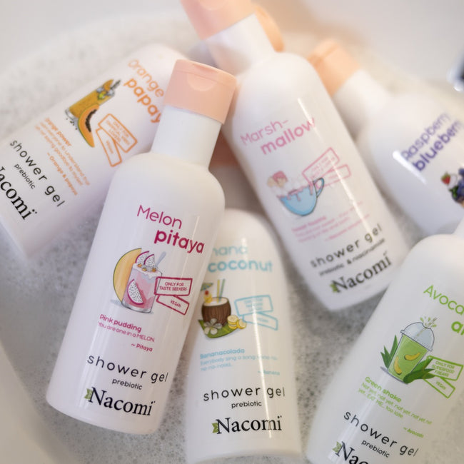 Nacomi Żel pod prysznic o zapachu brzoskwiniowego sorbetu z cytryną 300ml