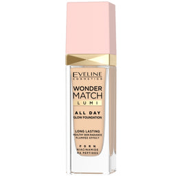 Eveline Cosmetics Wonder Match Lumi All Day Glow długotrwały podkład rozświetlający 30ml