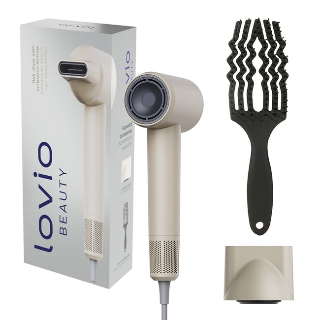 Lovio Beauty AirFlow suszarka do włosów Beige LVHD001BE