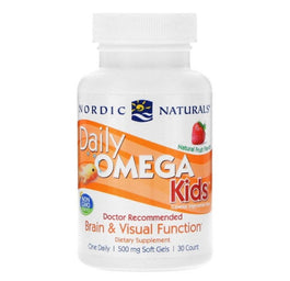 Nordic Naturals Daily OMEGA Kids suplement diety dla dzieci 30 kapsułek do żucia