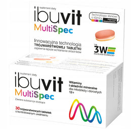 Ibuvit MultiSpec suplement diety z witaminami i minerałami 30 kapsułek