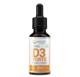 WISH Pharmaceutical Naturalna Witamina D3 Forte suplement diety w kroplach 30ml