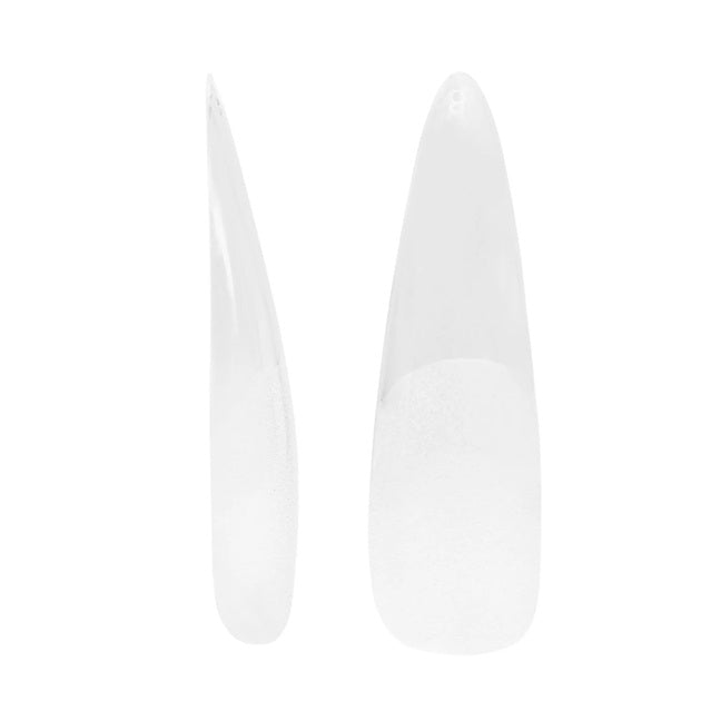 NeoNail Invisible Flexi Tips tipsy elastyczne do przedłużania paznokci 03 Clear Stiletto 300szt