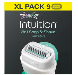 Wilkinson Intuition Sensitive wkłady z 4 ostrzami 9szt