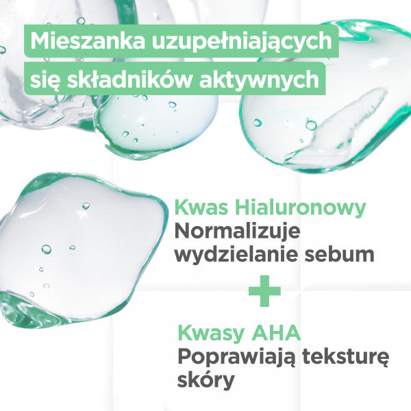 MIXA Matujący żel przeciw niedoskonałościom Kwas salicylowy + kwasy AHA 50ml