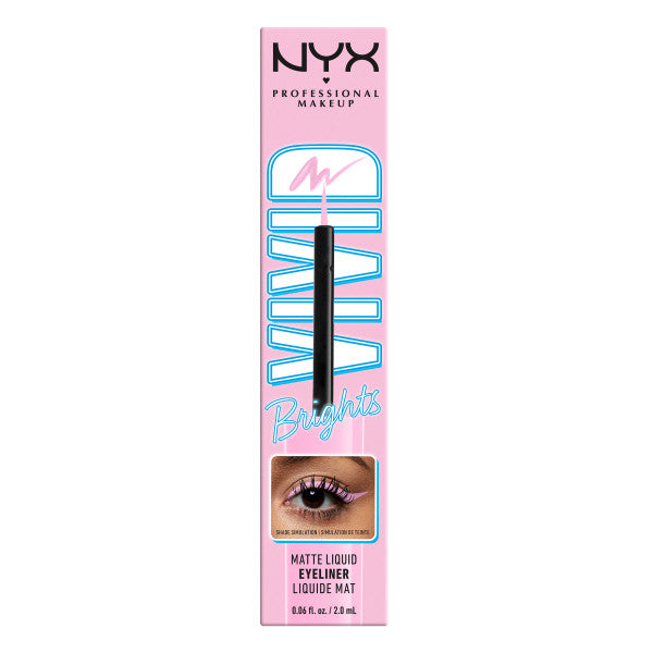 NYX Professional MakeUp Vivid Brights eyeliner w płynie