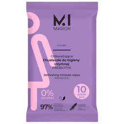 Marion intiMI odświeżające chusteczki do higieny intymnej Prebiotyk 10szt