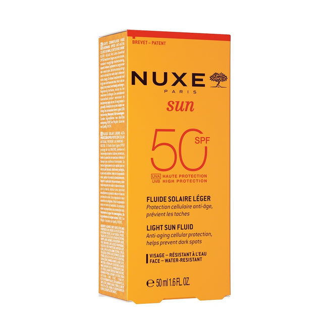 Nuxe Sun lekki krem z wysoką ochroną SPF50 50ml
