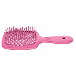 Janeke Small Superbrush mała szczotka do rozczesywania włosów Fluo Różowa