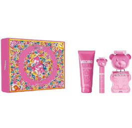 Moschino Toy 2 Bubble Gum zestaw woda toaletowa spray 100ml + balsam do ciała 100ml + woda toaletowa spray 10ml