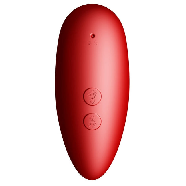 B-Series Magic Swan Massager masażer w kształcie łabędzia z trzema zamiennymi końcówkami Red