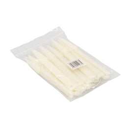 Excellent PRO Sharp Natural wzornik brylok w kształcie szpica w mlecznym kolorze 50szt