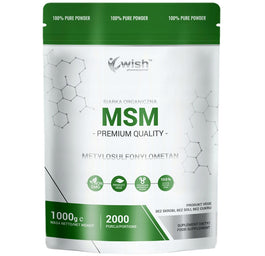 WISH Pharmaceutical MSM siarka organiczna suplement diety w proszku 1000g