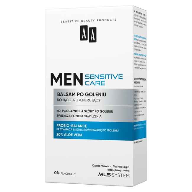 AA Men Sensitive balsam po goleniu kojąco-regenerujący 100ml
