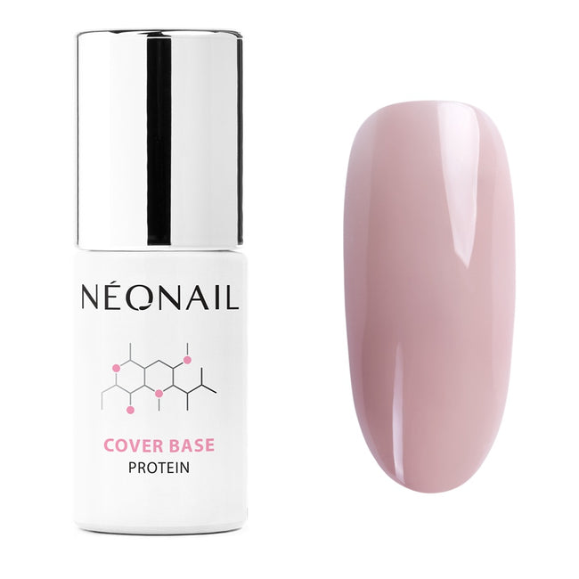 NeoNail Cover Base Protein baza hybrydowa Soft Nude 7.2ml