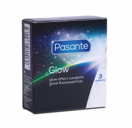 Pasante Glow prezerwatywy świecące w ciemności 3szt