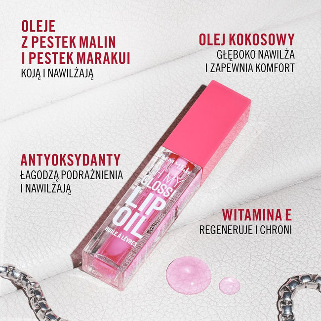 Rimmel Oh My Gloss odżywczy olejek do ust z witaminami