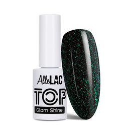 AlleLac Top Glam Shine top hybrydowy 4 Chrisolite 5g