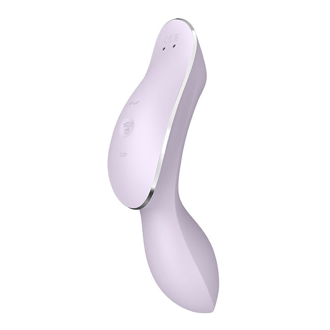 Satisfyer Curvy Trinity 2 stymulator łechtaczki z wibracjami Violet