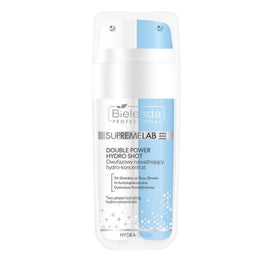 Bielenda Professional SupremeLab Hydra Glow dwufazowy nawadniający hydro-koncentrat z ekstraktem ze śluzu ślimaka 30ml
